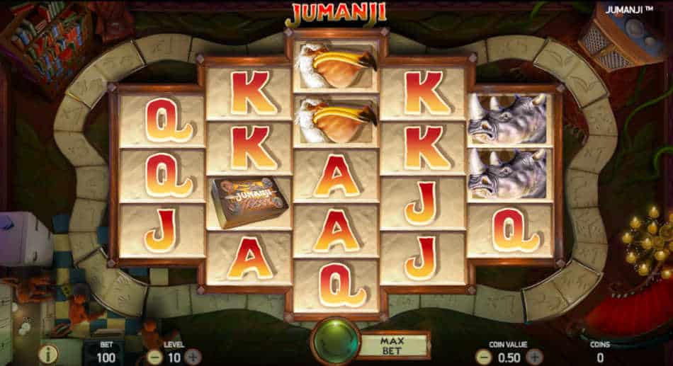 Jumanji NetEnt Casino