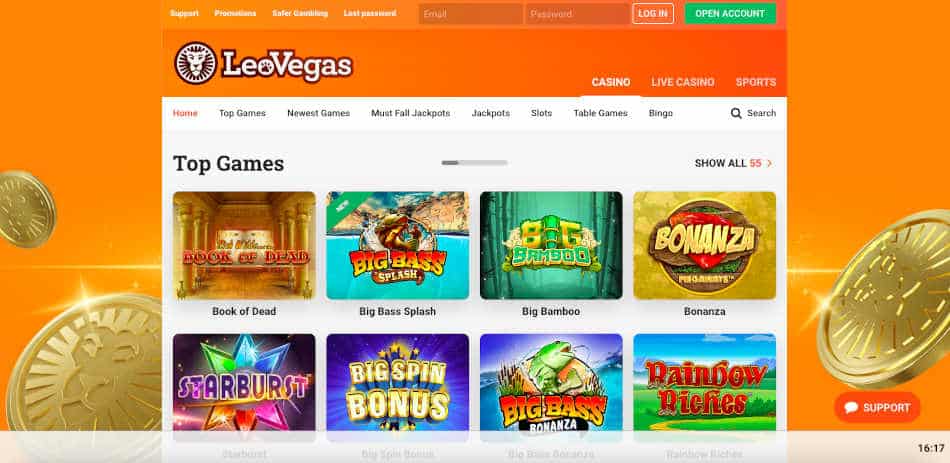 LeoVegas NetEnt Casino