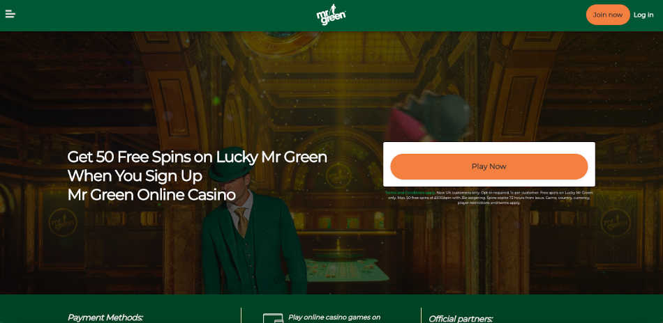 Mr Green Casino Quickfire