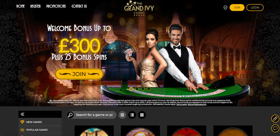 The Grand Ivy NetEnt Casino