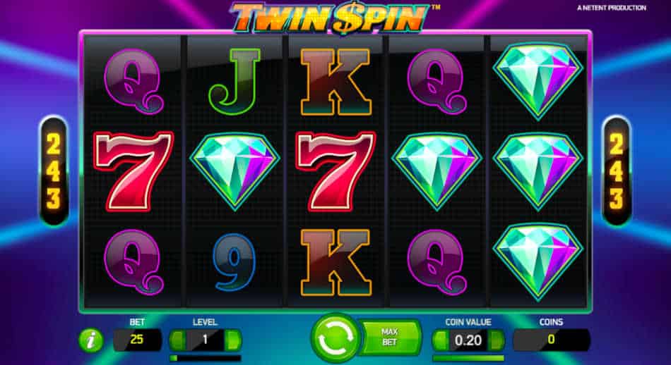 Twin Spin NetEnt Casino