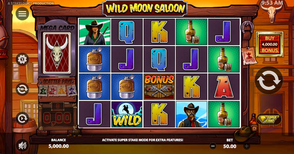 Wild Moon Saloon Slot