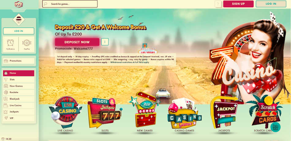 777 Casino Online Roulette