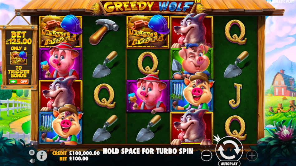 Greedy Wolf Slot Reels