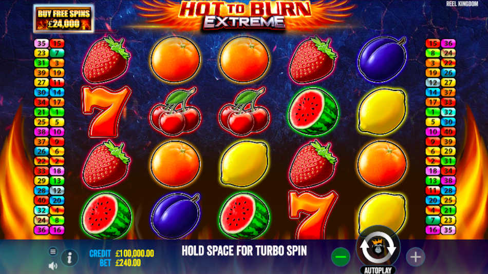 Hot To Burn Extreme Slot
