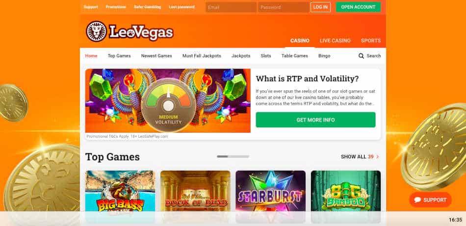 LeoVegas Mobile Baccarat